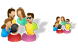 Large group SH icons
