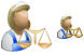 Market woman icons