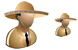 Mexican salesman icons