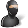 Ninja with Shadow icon