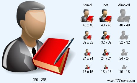 Notary with Shadow Icon Images
