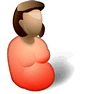 Pregnancy with Shadow icon