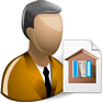 Realtor with Shadow icon