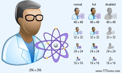 Scientist Icon Images