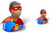 Superman SH icons
