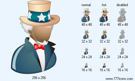 Uncle Sam Icon Images