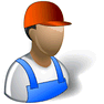 Worker with Shadow icon