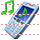 Phone music icon