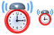 Alarm icons