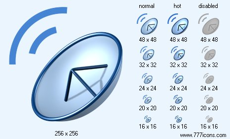 Dish Aerial Icon Images