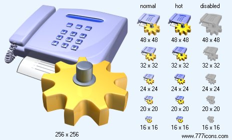 Fax Configuration Icon Images
