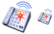 Incoming call icons