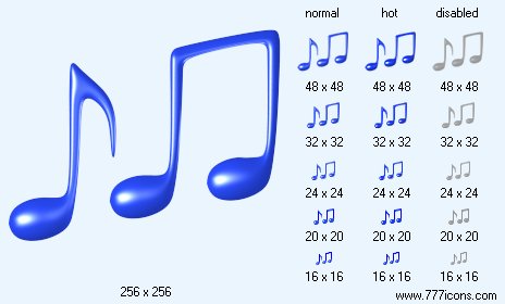 Music Notes Icon Images