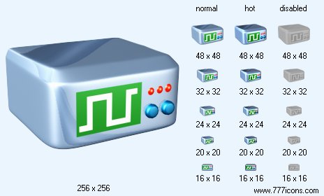 Oscilloscope Icon Images