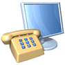 Phone And Monitor icon