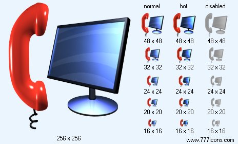 Phone Support Icon Images