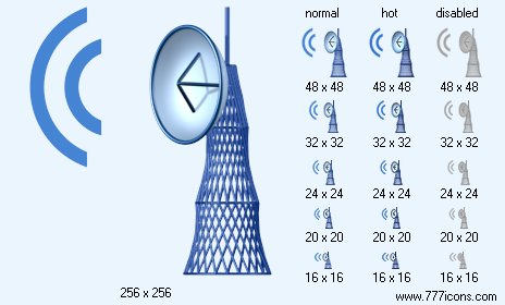 Radio Transmitter Icon Images