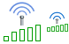 Signal strength 0 icons