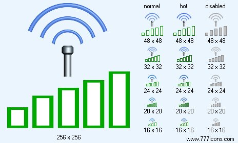 Signal Strength 0 Icon Images