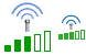 Signal strength 3 icons