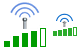 Signal strength 4 icons