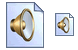 Sound file icons