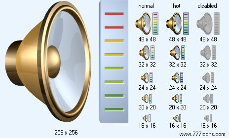 Sound Level Icon Images