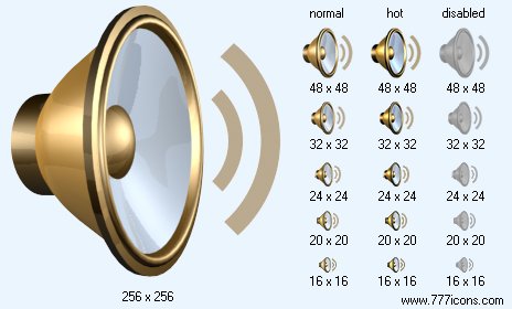 Sound On Icon Images