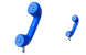 Telephone receiver icons