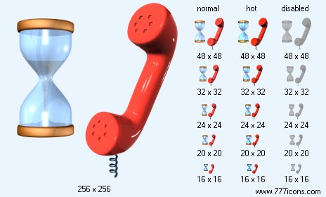 Wait Call Icon Images