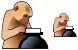 Clever monkey icons