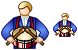 Drummer icons