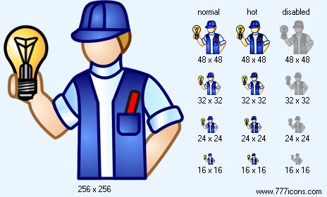 Electrician Icon Images