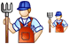 Farmer icons