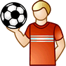 Footballer icon