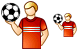 Footballer icons