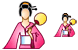 Geisha icons