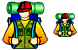 Hiker icons