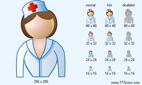 Hospital Nurse Icon Images