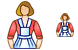 Housewife icons