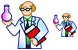 Scientist icons