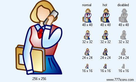 Secretary Icon Images