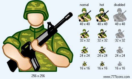 Soldier Icon Images