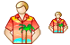 Tourist icons