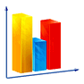 3D Bar Chart icon