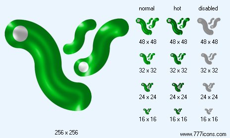 Bacteria Icon Images