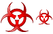 Bio hazard icons