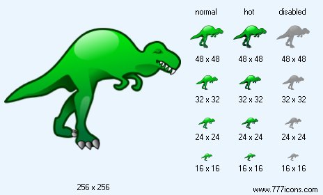 Dinosaur Icon Images