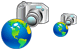 Earth photo icons
