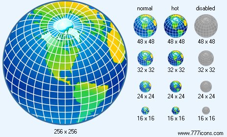 Earth V2 Icon Images